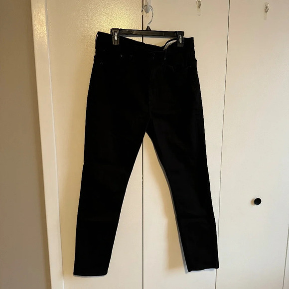 Rag & Bone Women’s Nina High-Rise Skinny Jeans Black Size 33 - Picture 3 of 8